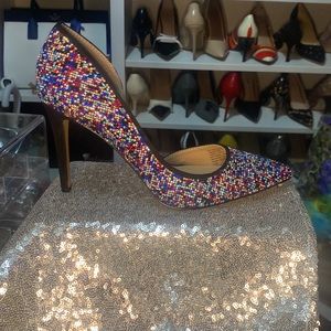 Sparkly Pixel High Heels - NEW